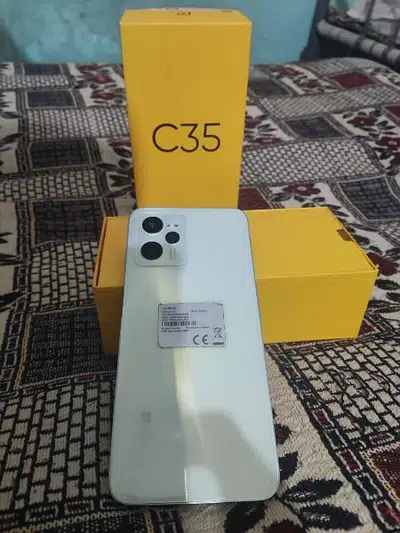 realme c35 Daba pack only 5 day used with box and charger