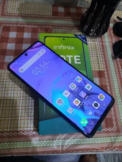 Infinix Note 10 6+128gb with original Diba Charger