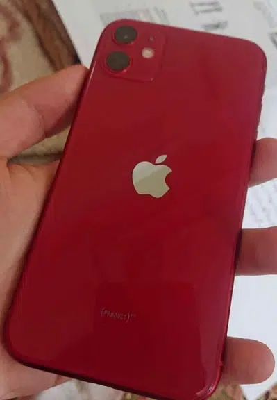 I phone 11 red product